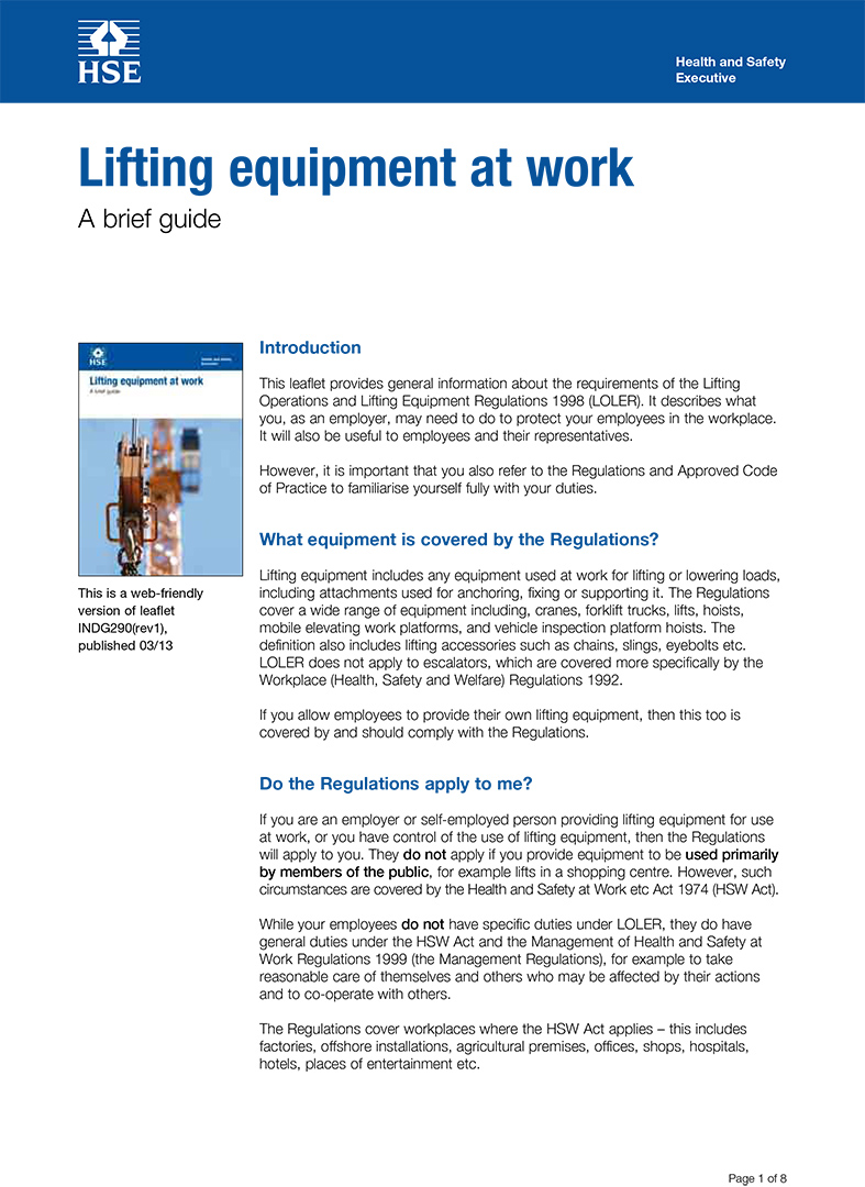 HLS Work at Height Free Downloads & Resources